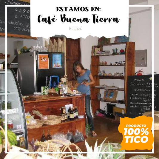 Estamos en Café Buena Tierra en Escazu