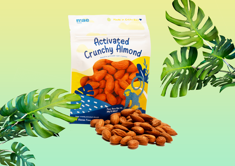 Activated Crunchy Almond. Caja 10 paquetes